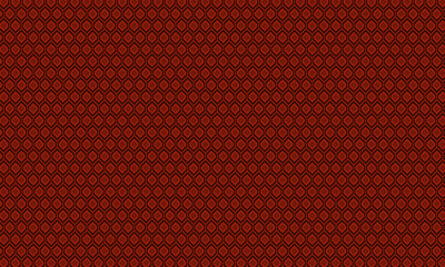 Obraz premium Seamless African Pixel Pattern with Hexagonal and Diamond Tribal Motifs