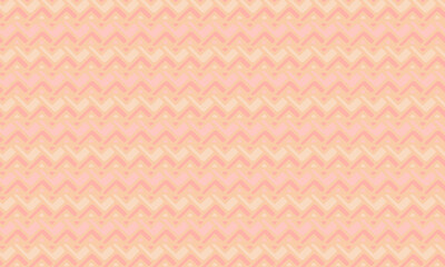 Bold African Seamless Pattern with Hand-Drawn Zigzag Tribal Motifs