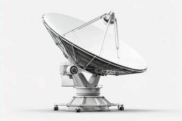 satellite dish on a blue sky background