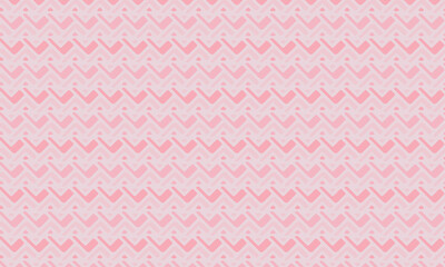 Bold African Seamless Pattern with Hand-Drawn Zigzag Tribal Motifs