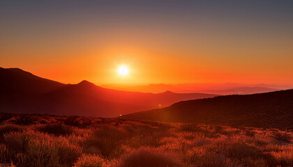 Sunset-inspired smooth gradient with warm tones.