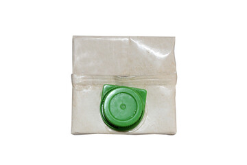 Milk carton box isolated on white background