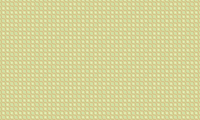 Decorative Seamless Wave Pattern with Geometric Circle and Star Elements