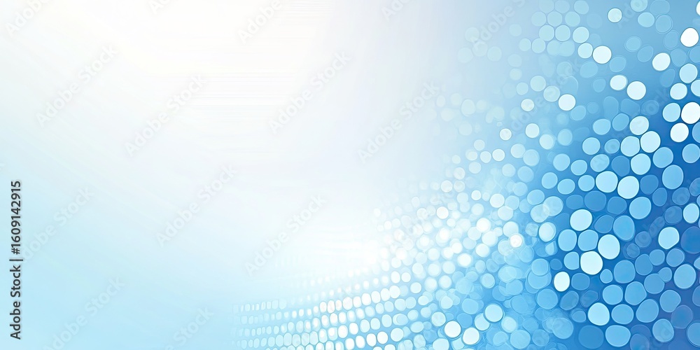 Fototapete calm continuum: soft 3d waves of tranquility cascade across the screen.