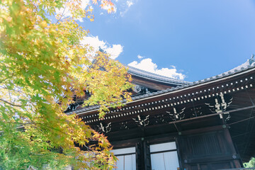 京都の西山のお寺