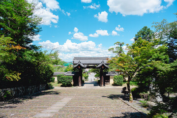京都の西山のお寺