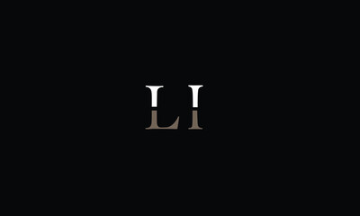 LI,IL,L,I,I,L abstract, letters, logo, monogram, style, symbols, ambitions, icons, 
