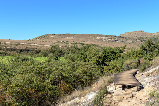 The CCC Boardwalk on Tonkel se Pad Trail in Clarens