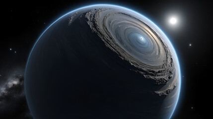 Rogue Planet with a Frigid Gunmetal and Slate Surface: Unveiling the Mysteries of the Cosmos