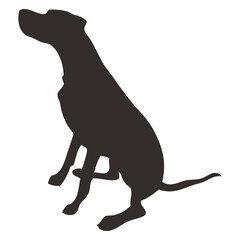 dog icon black_3