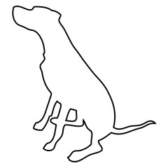 dog icon line_3