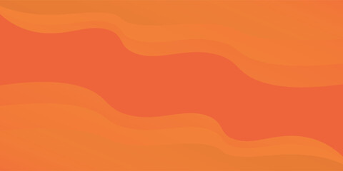 Abstract orange geometric background. Liquid color background design. Fluid shapes composition. Eps10 vector