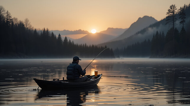 Printdon't bother me while i'm fishing unless you brougt beer