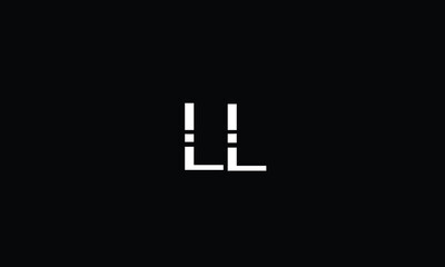 Fototapeta premium LL,L,L,LL,L,L abstract, letters, logo, monogram, style, symbols, ambitions, icons, 