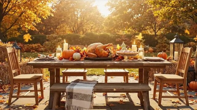Thanksgiving themed background