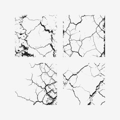 cracked dry earth texture grunge object design project template background