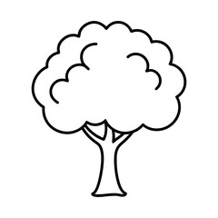 vector illustration of a tree