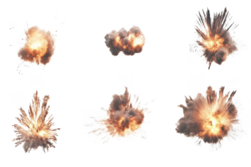 Explore the Explosion of Warm Tones And Dramatic Smokes Effect Overlays