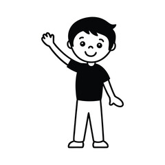 boy vector illustration