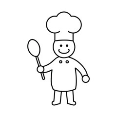 chef with a ladle