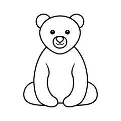 teddy bear vector illustration