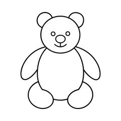 teddy bear vector illustration