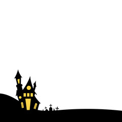 Halloween Footer Illustration