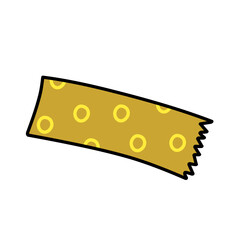 sticky tape doodle icon