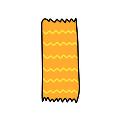 sticky tape doodle icon