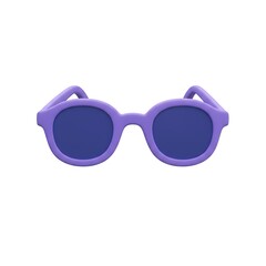 Fototapeta premium 3D Violet Sunglasses