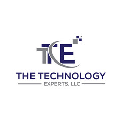 The **Technology logo** features sleek, futuristic typography with dynamic digital elements, symbolizing innovation, connectivity, and progress for a modern, tech-driven brand identity.
