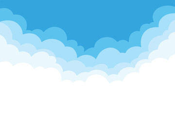 premium vector cloud background in ai eps jpeg png perfect for presentations websites and social media designs