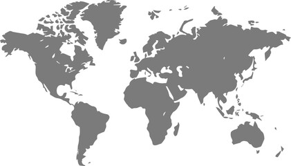 professional world map vector ai eps jpeg png set for cartography, navigation, geographic illustration and charts