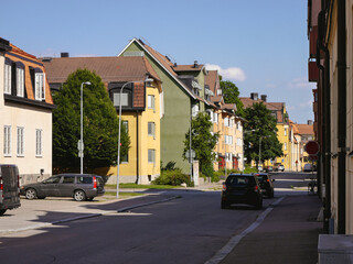 A street in the city