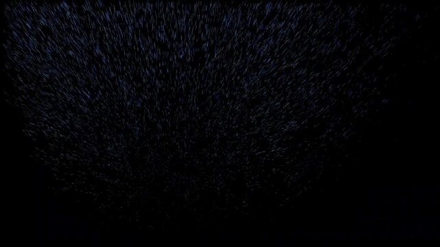 A minimalist number 4 pulse animation, a motion graphic on a black screen background, and video element effects for video editing.