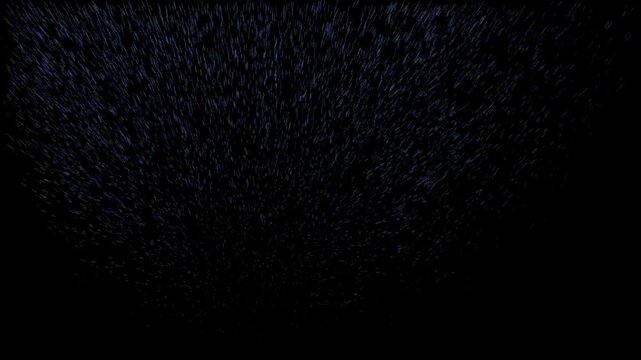 A minimalist number 3 pulse animation, a motion graphic on a black screen background, and video element effects for video editing.
