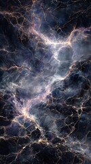 Abstract Cosmic Nebula Patterns In Deep Space