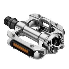 Bicycle pedal isolated on transparent or white background, png