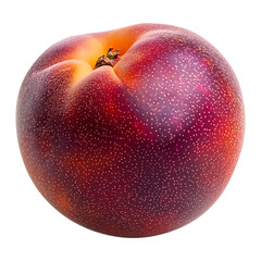 Obraz premium Red nectarine fruit on transparent png