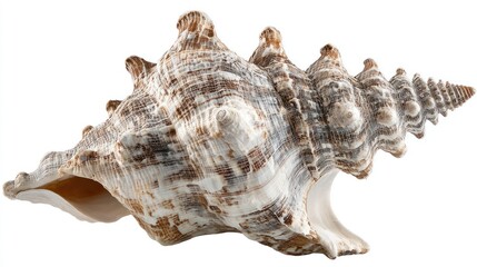 Obraz premium Detailed sea shell pattern