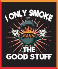 bbq t-shirt design, BBQ, vector, eps