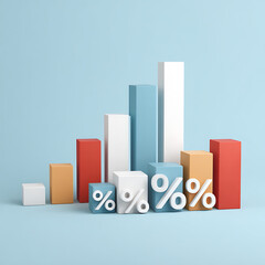 3d business graph