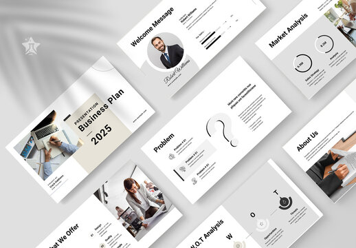 Business Plan Presentation Layout