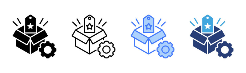 New Product icon sheet multiple style collection