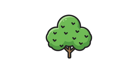 Naklejka premium green leaf isolated on white