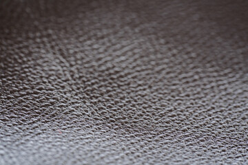 Gray supple soft leather for clothes