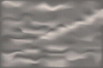 Crumpled page. Twisted colored paper. Blank from torn old paper. Design of space for text, advertisement, poster, wallpaper, background. Paper for printing in a line and a square.