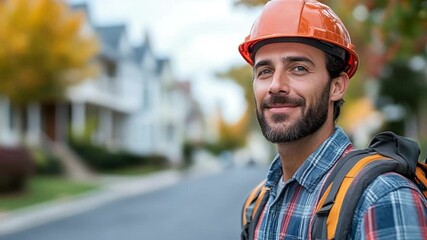 portrait of a construction worker