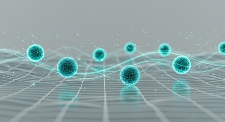 Ai detects cellular patterns, revealing insights into molecular structures.