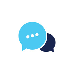 Chat bubble set, Chat speech bubble,  Conversation symbol , vector illustration EPS 10 .